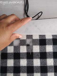 How to Make a Buffalo Plaid Placemat, on of the featured posts this week at Scratch Made Food! & DIY Homemade Household.