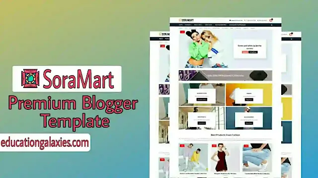 soramart premium blogger template