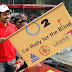 Actor Karthi Flag Off O2 Blind Car Rally Stills