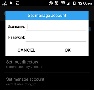 Mengakses Berkas pada Android Melalui FTP