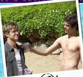 the o.c. behind the scenes set photos ryan and seth