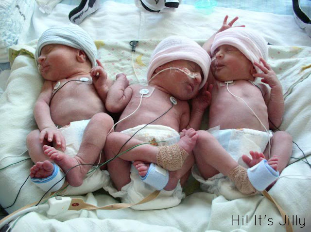 Hi! It's Jilly MOMs FAQ triplets in NICU