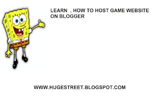 How to Host Game Website on Blogger