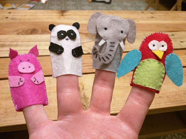 Finger Puppets: Finger Family