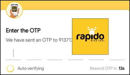 How To Fix Rapido Verification Code Not Received or OTP Problem Solved
