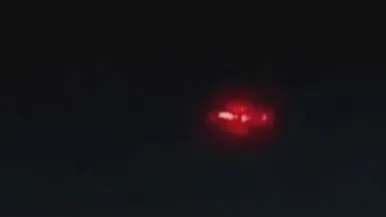 UFO sighting from guys backyard in Argentina same as Knoxville Tennessee UFO.