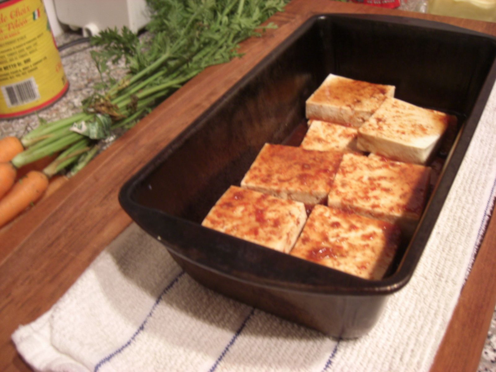Audrey Needs More Wooden Spoons: Tofu, Leeks and Lemongrass