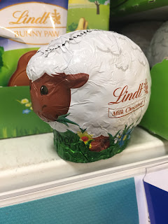 Lindt Milk Chocolate Lamb