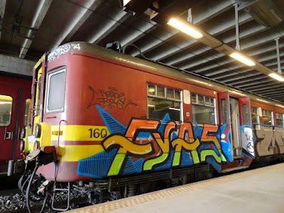 photos de graffitis de trains