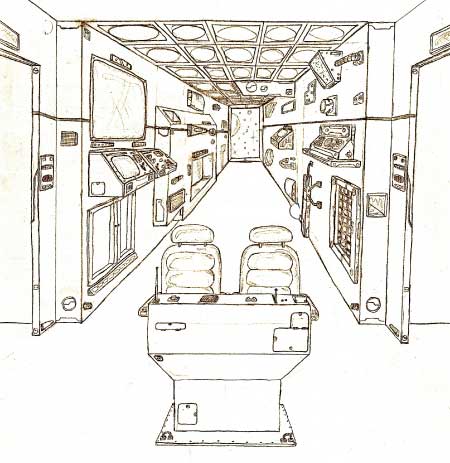 Spaceship interior