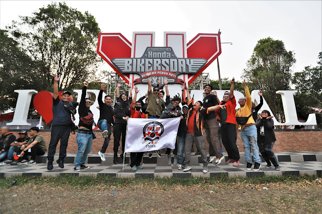 Tunjukkan Loyalitas dan Soliditas, 34.377 Bikers Honda Bersatu di HBD 2023