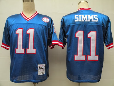 Phil Simms New York Giants jersey number 11