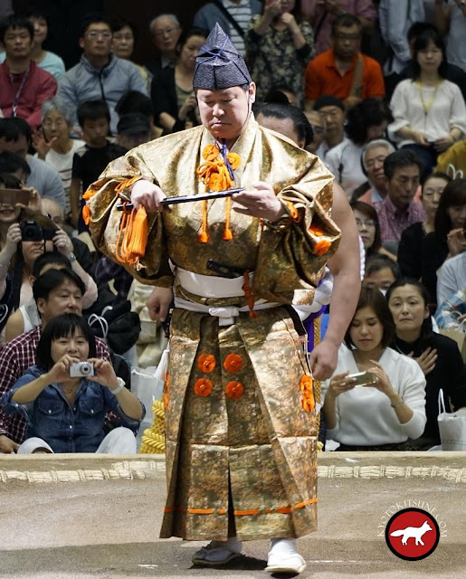 Arbitre de combat de sumo à Kyoto