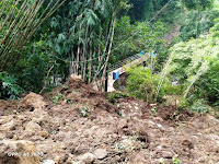 Longsor Tebing Di Tonjong Brebes Tutup Akses Utama Masyarakat