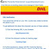 Email Scams Examples: DHL DIPLOMATIC AGENT BENIN REPUBLIC