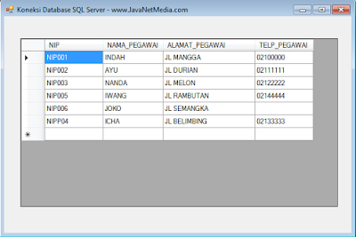 VB .NET - Cara Koneksi Database SQL Server