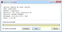 Unpacked Successfully xperia firmware download tool