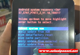 Hard Reset Tablet Advan S7 P707J 