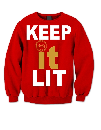 KEEP IT LIT Crewneck(49ers)