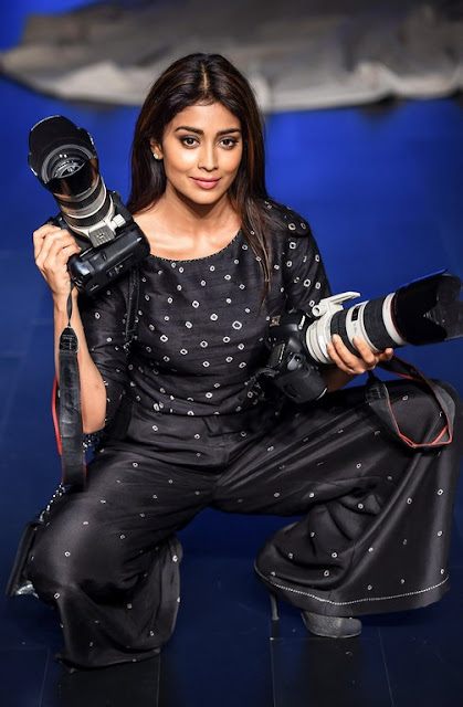 Shriya Saran latest image gallery in black outfits