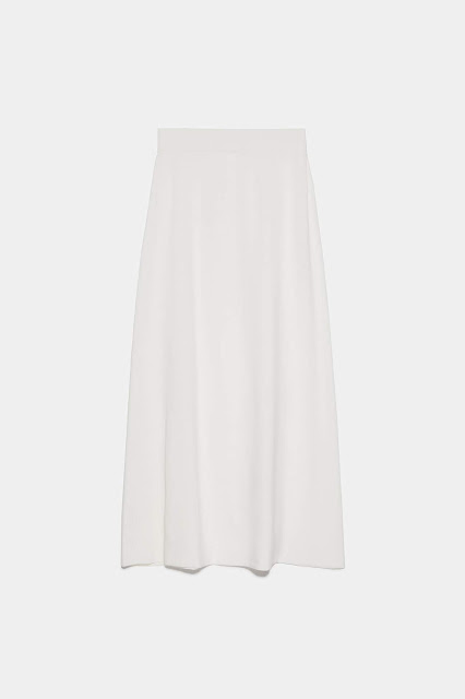 zara knit skirt