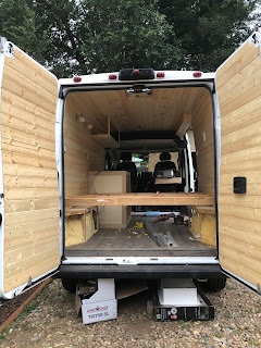 camper van, van conversion, van life, Van project, interior