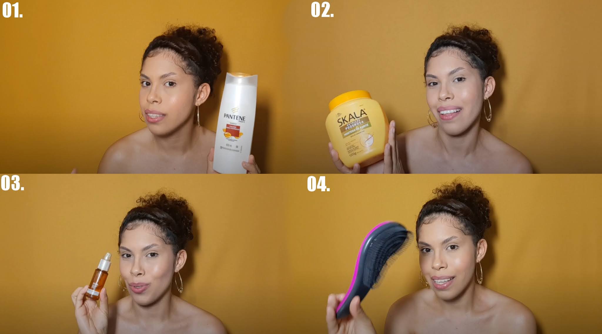 UMA MARCA, DUAS OPINIÕES: PANTENE, SKALA E AVON - CABELOS CACHEADOS E CRESPOS