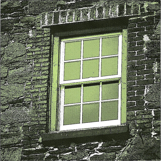 Drawing of a window free picture