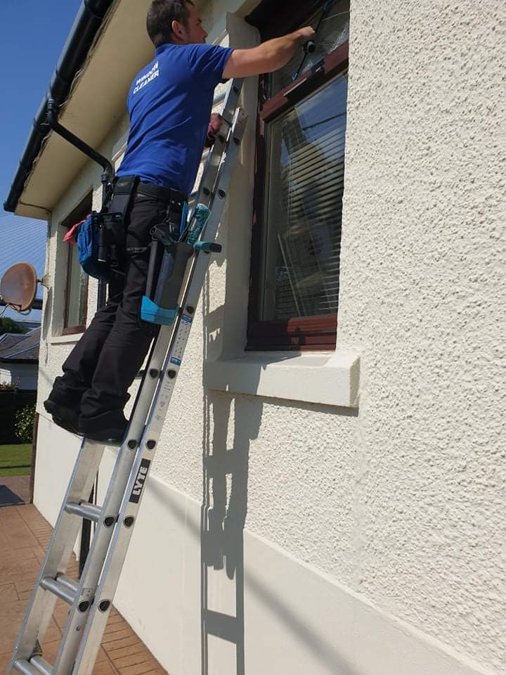 Traditional window cleaning North Queensferry