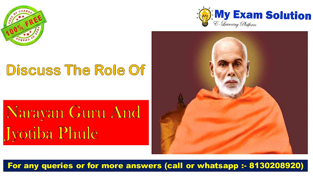 Discuss the role of Narayan Guru and Jyotiba Phule in the development of the idea of equality