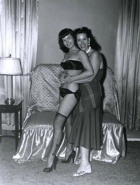 Paula Klaw and Bettie Page - Richard Perez Seves