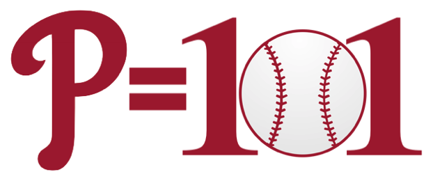 P = 101 using Phillies P and baseball for 0