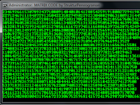 Cara buat Animasi Matrix di Cmd(Command Prompt)