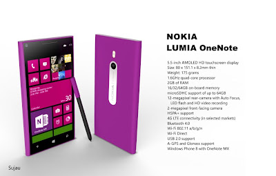 Nokia Lumia OneNote Concept 1
