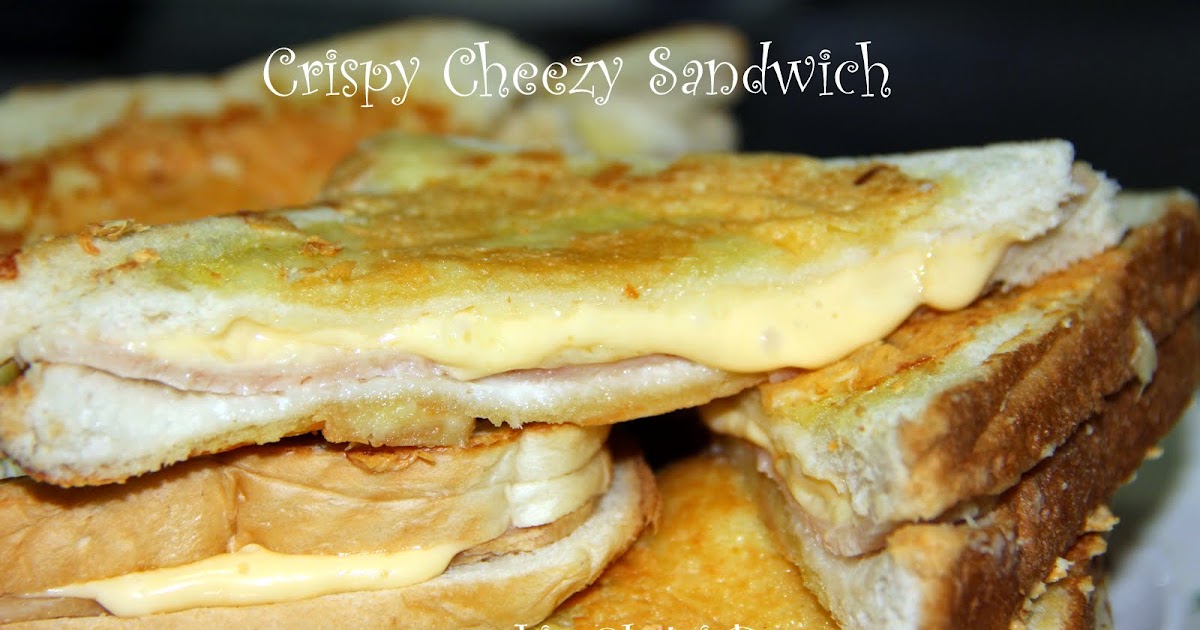 INTAI DAPUR: Crispy Cheezy Sandwic.