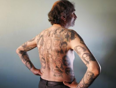 Pretty Man Mexican Man Has 82 Tattoos of Julia Roberts