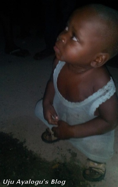 This Little Boy Wrapped In Carton And dropped In Lagos Drainage On Christmas Day