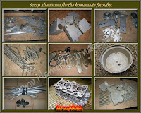 scrap aluminum for the homemade foundry