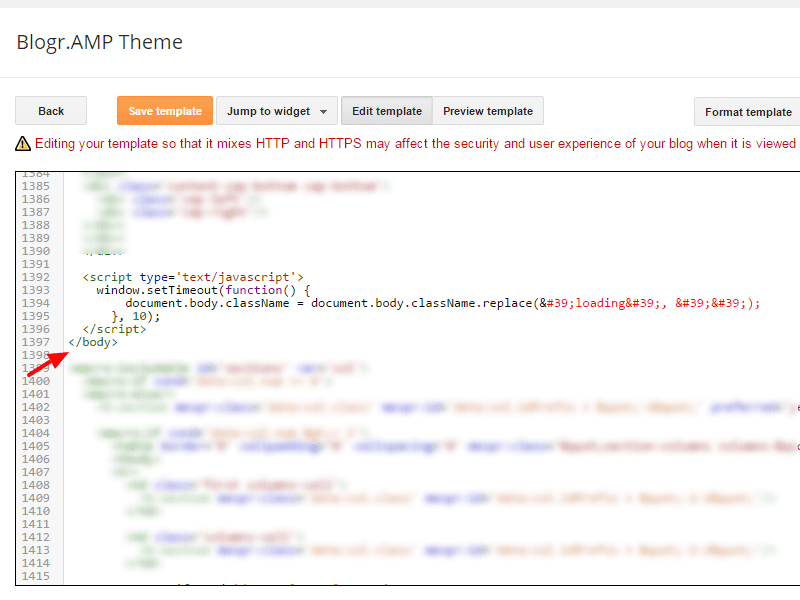 getting started install AMP pages on Blogger template tutorial
