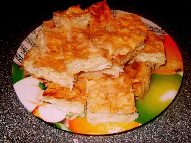 kadayif ve makarnali borek 2