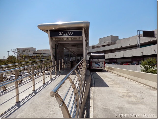 Estação do Transcarioca no terminal 1 do Galeão