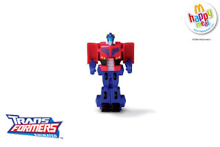 McDonalds Transformers Animated Toys 2008 - Optimus Prime