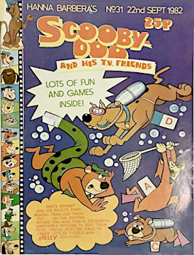 Hannah Barbara's Scooby-Doo and this TV Friends #31