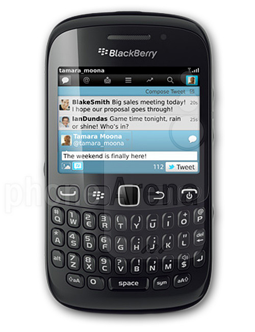 Spesifikasi BlackBerry Curve 9220