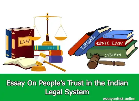 Essay On People’s Trust in the Indian Legal System