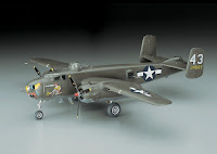 Hasegawa 1/72 B-25H MITCHELL (US ARMY AIR FORCE BOMBER) (E17) English Color Guide & Paint Conversion Chart