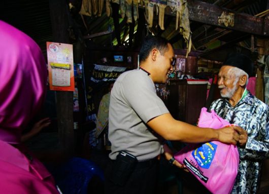 Ini yang Dilakukan Kapolres, Di Kampung Tua Bitombang