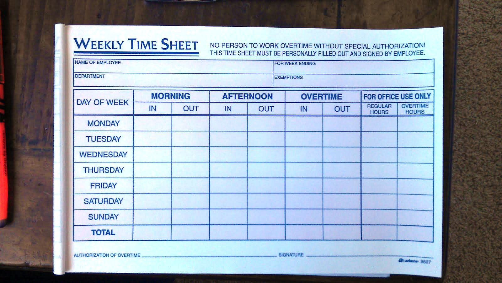 my life all in one place weekly time sheet to print for your filofax