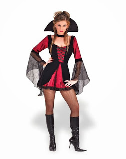 Halloween, Vestido de Vampiresa