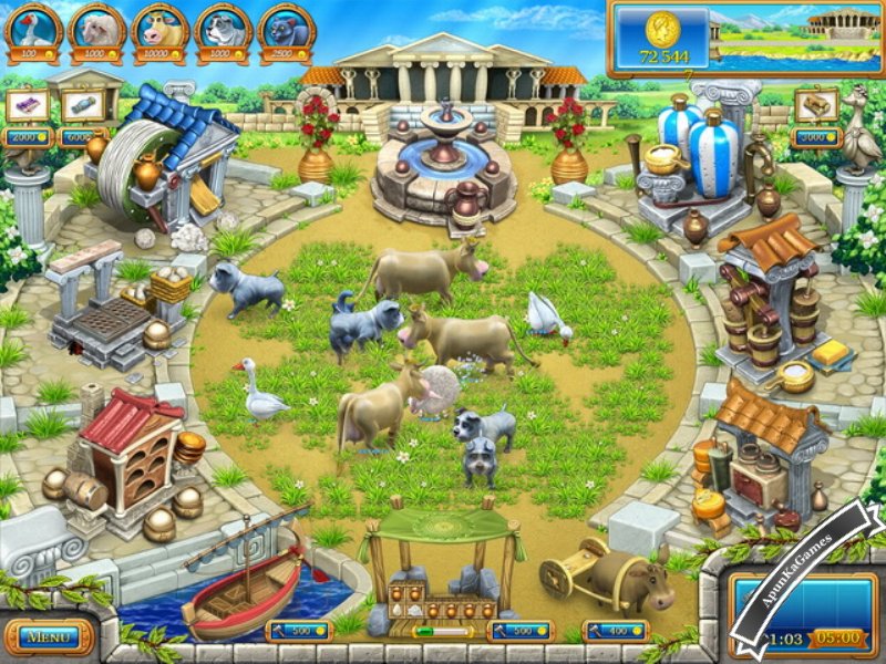 Farm Frenzy Ancient Rome Screenshots